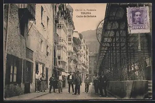 AK Tolosa, Calle de Solana