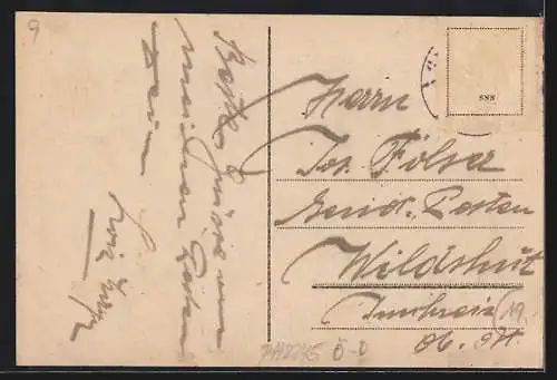 AK Gurten /Ob.-Öst., Lengauer`s Handlung, Post und Gendarmerie, Pfarrhof