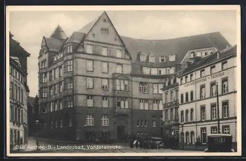 AK Bad Aachen-B., Hotel Goldmühlenbad-Badehaus, Vorderansicht