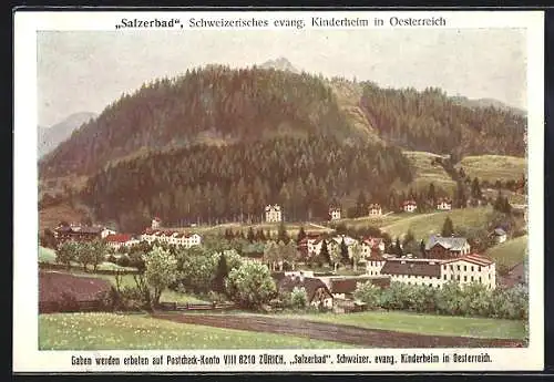 AK Kleinzell, Salzerbad, Schweizerisches evangelisches Kinderheim