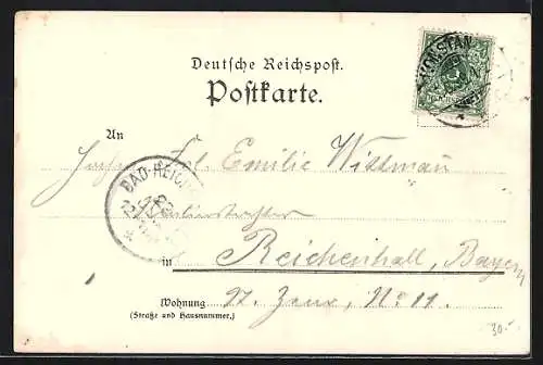 Künstler-AK K. Mutter: Konstanz, Bodenseehafen mit Ortsansicht, Turm