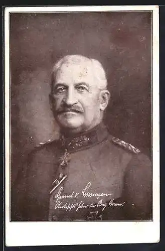 AK Heerführer General von Linsingen