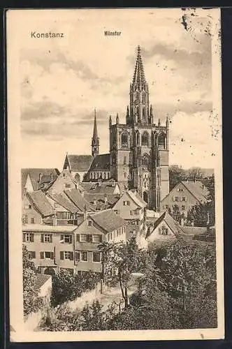 AK Konstanz, Blick zum Münster