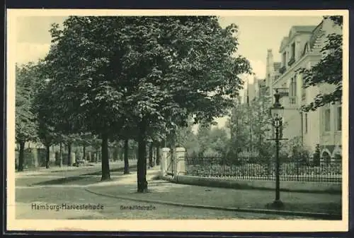 AK Hamburg-Harvestehude, Benediktstrasse