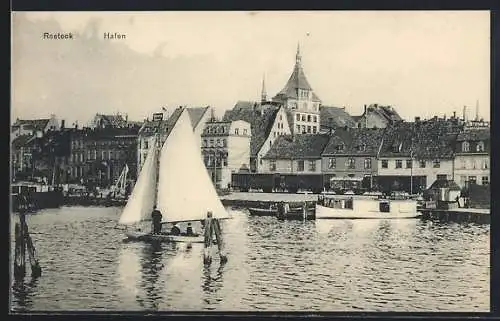 AK Rostock, Partie im Hafen