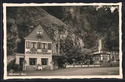 AK Rübeland / Harz, Höhlen-Restaurant