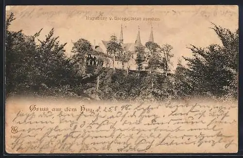 AK Huy, Huysburg v. Georgsplatz gesehen