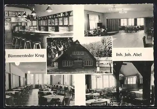 AK Oldenburg-Bümmerstede / Oldenburg, Gasthaus Bümmersteder Krug, Inh. Joh. Abel