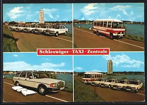 AK Schleswig, Kleinbusse und Taxis in der Taxi-Zentrale