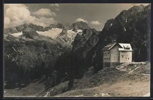 AK Zwieselalmhaus auf der Zwieselalm mit Dachstein