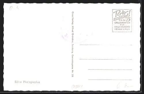 AK Gablonzer-Haus, Panorama mit Dachstein