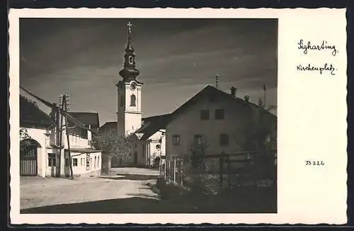 AK Sigharting, Kirchenplatz