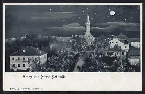 AK Maria Schmolln, Ortsansicht