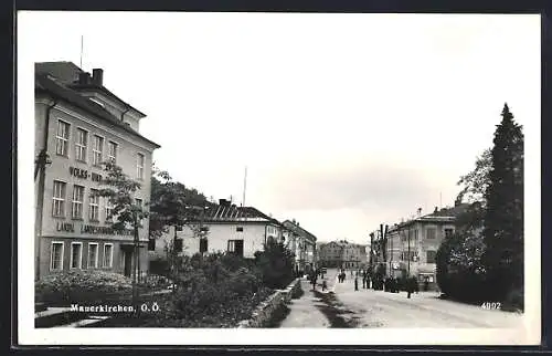 AK Mauerkirchen, Strassenpartie