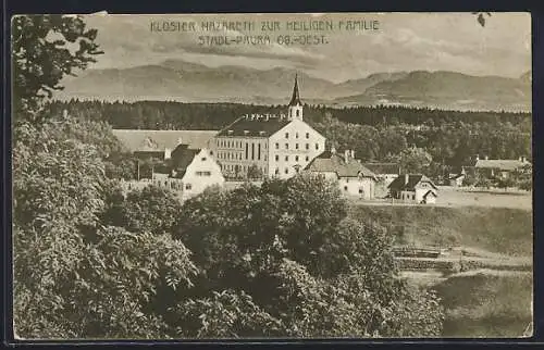 AK Stadl-Paura, Kloster Nazareth zur Heiligen Familie