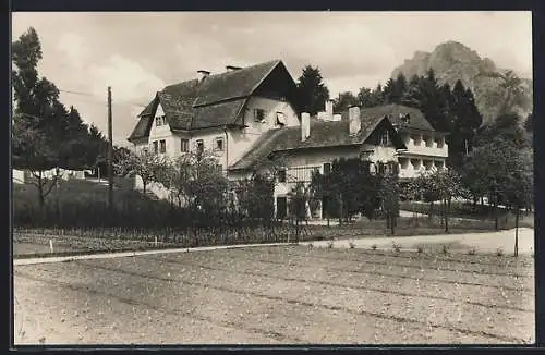 AK Traunkirchen, Ansicht der Heilstätte Buchberg