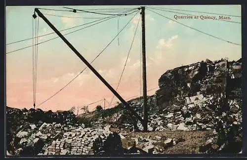 AK Quincy, MA, View of the Quarries