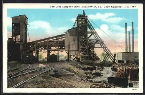 AK Madisonville, KY, Coil Coal Company Mine