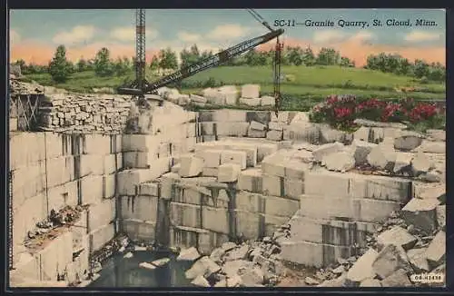 AK St. Cloud, MN, Granite Quarry