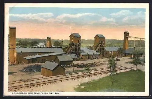 AK Webb City, MO, Goldenrod Zinc Mine