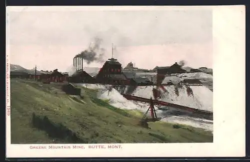 AK Butte, MT, Greene Mountain Mine