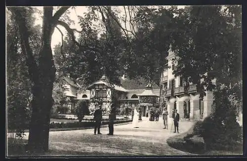 AK Villach, Partie am Kur-Badehaus