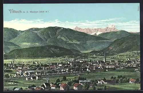 AK Villach, Panorama m. d. Manhart