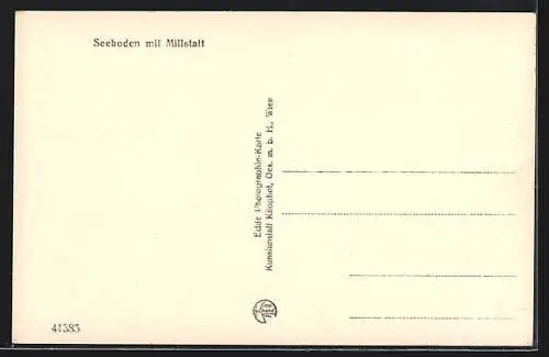 AK Seeboden, Ortsansicht mit Millstatt