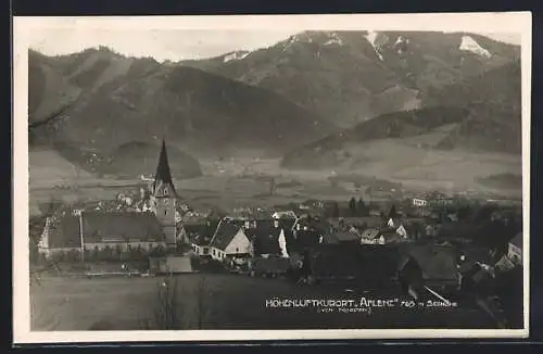 AK Aflenz, Teilansicht mit Kirche von Norden