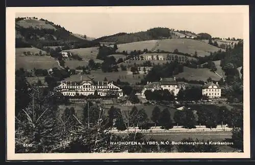 AK Waidhofen a. d. Ybbs, Buchenbergheim und Krankenhaus