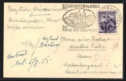 AK Waidhofen a. d. Ybbs, Buchenbergheim und Krankenhaus