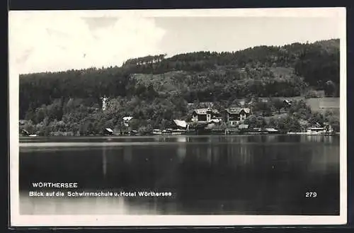 AK Wörthersee, Schwimmschule und Hotel Wörthersee