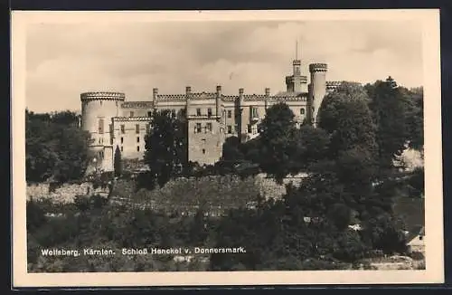 AK Wolfsberg /Kärnten, Schloss Henckel von Donnersmark