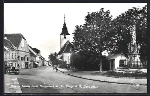 AK Drosendorf an der Thaya, Hauptplatz