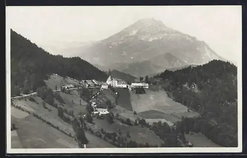 AK Annaberg, Ortsansicht mit dem Ötscher