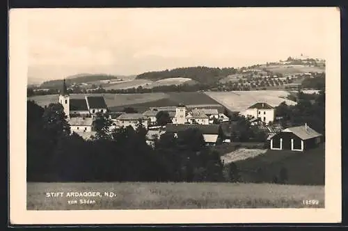 AK Ardagger /N. D., Ortsansicht von Süden