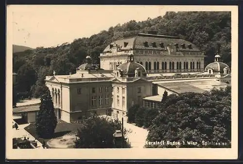 AK Baden bei Wien, Blick auf das Spielcasino