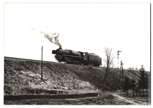 Fotografie Eisenbahn CSD - Ceskoslovenské státní dráhy, Tender-Lokomotive, Dampflok