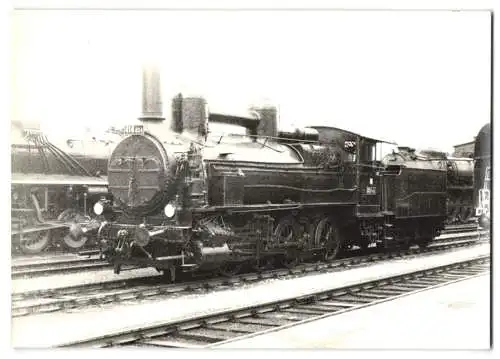 Fotografie Eisenbahn CSD - Ceskoslovenské státní dráhy, Tender-Lokomotive, Dampflok Nr. 414.404