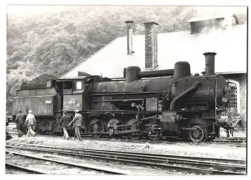 Fotografie Eisenbahn CSD - Ceskoslovenské státní dráhy, Tender-Lokomotive, Dampflok Nr. 434.2149