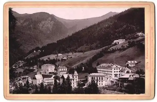 Fotografie Römmler & Jonas, Dresden, Ansicht Wildbad Gastein, Blick nach der Kaiserpromenade