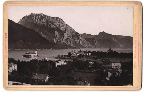 Fotografie Römmler & Jonas, Dresden, Ansicht Traunsee, Blick zum Ort von der Villa Satori