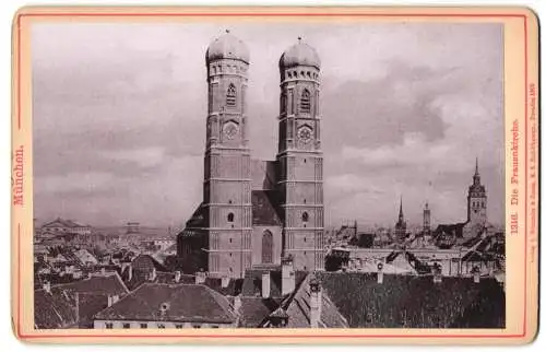 Fotografie Römmler & Jonas, Dresden, Ansicht München, Blick über die Stadt mit der Frauenkirche