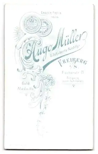 Fotografie Hugo Müller, Freiberg, Fischerstr. 29, Porträt einer jungen Frau