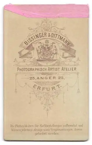 Fotografie Bissinger & Dittmann, Erfurt, Anger 25, Porträt eines Jungen