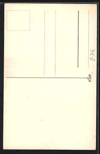 AK Möwe klaut den Wurm von der Angel