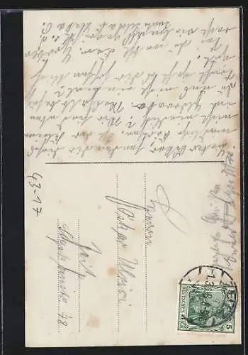 AK Kleiner Junge im Matrosenanzug Zeitung lesend