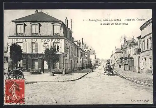 AK Longjumeau, Hôtel du Cadran et Route de Champlan