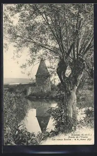 AK Bures, Bords de l`Yvette, Les vieux saules