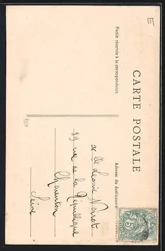 AK Jarcy, Tour de l`Ancienne Abbaye où fut inhumée Jeanne de Toulouse en 1261